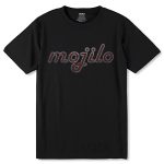 MOJILO SPANGLE SILVER RED - Unisex Round Neck Regular Fit 100% Combed Cotton Half Sleeve T-Shirt