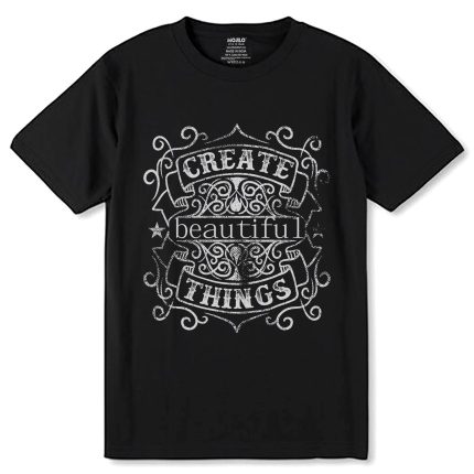 COLLECT MOMENTS NOT THINGS Design - Unisex Round Neck Regular Fit 100% Combed Cotton Half Sleeve T-Shirt
