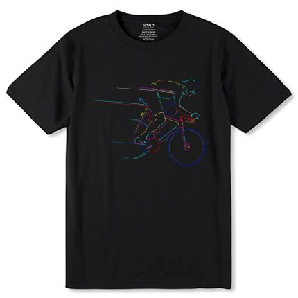 Faster You Fall by Ninhol - Unisex Round Neck Regular Fit 100% Combed Cotton Half Sleeve T-Shirt