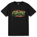 GROW - Unisex Round Neck Regular Fit 100% Combed Cotton Half Sleeve T-Shirt