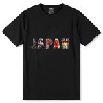 JAPAN Print - Unisex Round Neck Regular Fit 100% Combed Cotton Half Sleeve T-Shirt