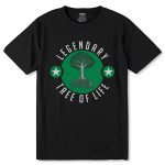 LEGENDARY TREE OF LIFE - Unisex Round Neck Regular Fit 100% Combed Cotton Half Sleeve T-Shirt