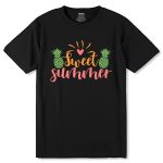 Sunshine Mixed With A Little Hurricane - Unisex Round Neck Regular Fit 100% Combed Cotton Half Sleeve T-Shirt